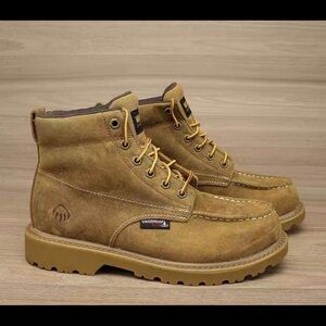 Wolverine Tan Leather Men's Boots